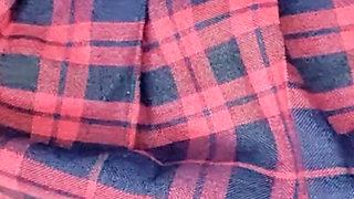 Schoolgirl in High College Uniform Has Sex with Street Perverts