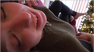 Christmas Alone With Stepmom - Stepmom Comes First With Brianna Beach And Alex Adams