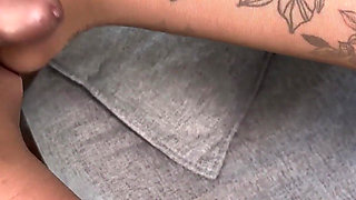 BBW MILF Seduces Black Man Into Fucking Her