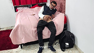 Stepmother Teaches Virgin Stepson How to Enjoy Himself