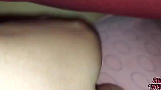 Stepbrother Fucks Stepsister Under the Covers - Homemade Teen Sex While Family is Away