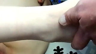 Estefaniaerotica Footjob Escalates Into Mega Creampie