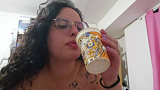 Soccer Edging Challenge: Making him edge until Argentina scores vs Egypt (POV Blowjob) Part 2