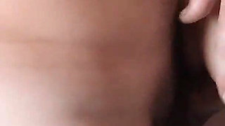 Pantyhose Oral in Bedroom