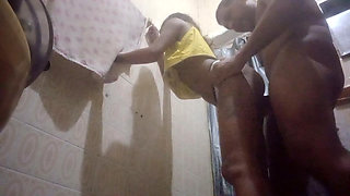 Delicious Fuck with Stepdad in the Bathroom 100% Anal