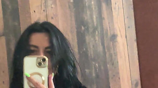 Thong & Bra Mirror Tease - Soft, Slow, Seductive