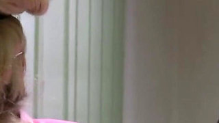 Blonde MILF Bends for BBC Ass Pounding in Stockings