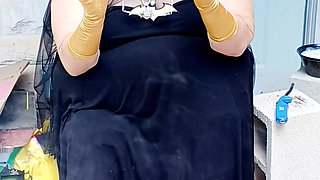 Bat Girl Is Taking a Smoke Break in Her