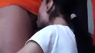 I Fuck My Neighbor in the Mouth and Try to Cum Faster so That We Don’t Get Caught by Her Girlfriend Who Is Cooking Next to Us