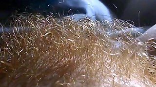 Hairy Amateur Redhead Pussy Masturbation