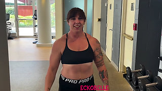 Eckobelle Goes Home with Cj From the Gym