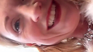 Fur Coat No Panties Cougar Step-stepmom Spit Fetish Blowjob