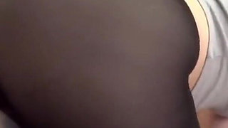 Black Stockings Temptation - Busty Neighbor in a Mini Skirt, Begging for It - Episode2