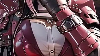 Pink-haired Mech Warrior! the Cold Beauty of the Wasteland