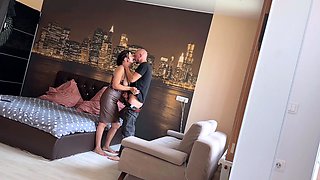 Cheating Stepmom Fucked By Lover While Stepson Watches