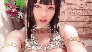 Pattie Cosplay - Bastet Cosplay(2K) - Busty babe in solo striptease