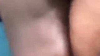 Clit Sucked,widely Stretched and Pounded on Sofa