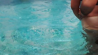 Komal Was Getting Into the Swimming Pool for the First Time, the Devar Was Getting Down From Behind, Fucking in the Water Itse