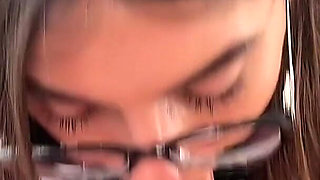 Hot Teen 18yo Brunette Gives Hardcore Sloppy Blowjob Till My Dick Cant Take Anymore in POV