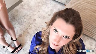 Gorgeous babes Hazel Heart and Addison Vodk love this big cock