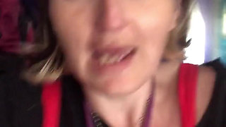 Pissing Down My Bare Legs