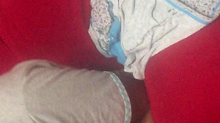 Indonesian Maid Facefucked Get Cum in Mouth