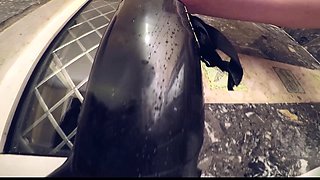 Amateur wild chick solo masturbation