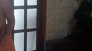 Married Woman Meets the Delivery Guy Wearing Only A Towel