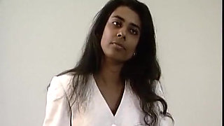 Ebony Babe From Germany Posing on Photo Casting