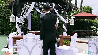 Seth Gamble's Wild Romance in a Steamy Pool Night