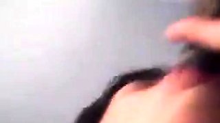 Black Cock Blowjob at Gloryhole by Crossdresser