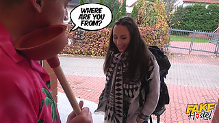 Fake Hostel - Russian Backpacker Lilu Moon Rewards Helpful Landlord with Severe Facial & Deep Missionary
