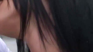 Amazing threesome near the pool