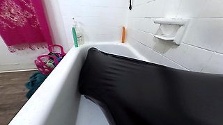 Lizzy Yum shemale orgasm solo masturbation