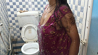 My first hot bath shower