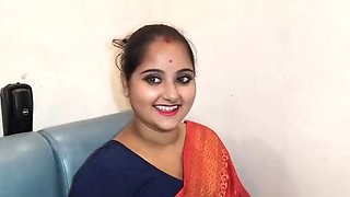 Indian Bhabhi Cheats on Husband with His Friend - Hindi Dirty Talk & Homemade Sex