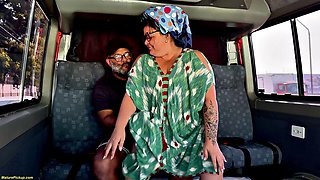 Mature Woman Snatched Off Streets for Rough Fist Pounding