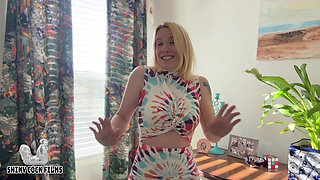 Blonde MILF Teacher Trades Private Lesson for Deep Creampie - Jane Cane, Shiny Cock Films