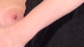 Curvy Blonde Granny Wendy Fucks Her Mature Cunt in Bed