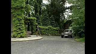 As Soon as He Arrives, the Guest Takes Care of the Beautiful Housemaid...