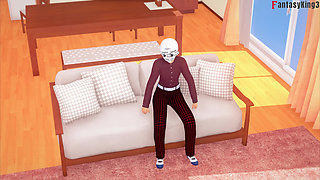Hot Teacher Rossweisse Invites Me to Her House to Fuck