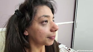 Enormous Ass on Cristal's Face