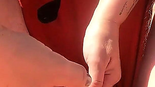 Kinky Couple Big Ass Curvy - French Creampie Beach Fuck