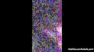 Big boobed Memphis masturbates in a bodystocking