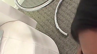Petite milf Lucky Starr POV hot blowjob facial