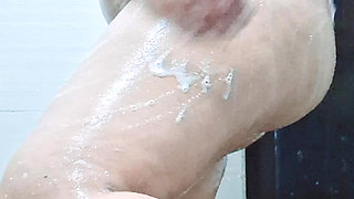 First Time Young Indian Girl Live on Firlty Bathroom