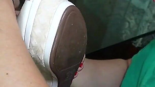 Goddess Kiffa Sexy Doctor Humiliates Patient with Ed - Foot Worship - Foot Domination