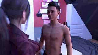 Midnight paradise: mystery solved in this super steamy 3D Chinese anal adventure