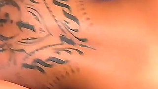 POV: Oiled Ass, Back Tattoo, Horny Brunette and a Mouth Full of Cock - Perfect Combination!