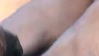 Horny Jerking off in the Stockings